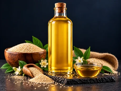 Cold-Pressed White Sesame Oil (500ml)