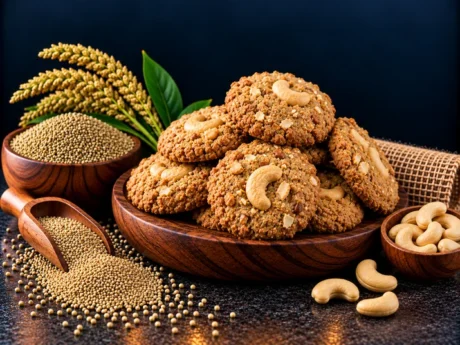 Kodo Millet Cashew Cookies (200g)