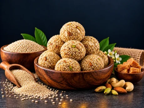 White Til Ladoo (180g)