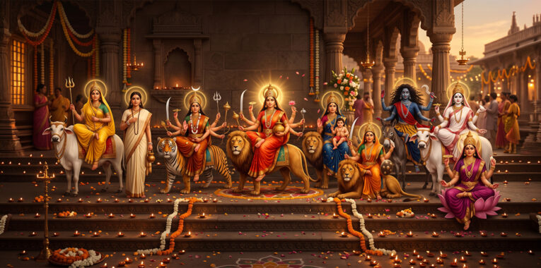Navaratri 2026: 9 Days, 9 Avatars of Goddess Durga, Colours and Prasadam Guide